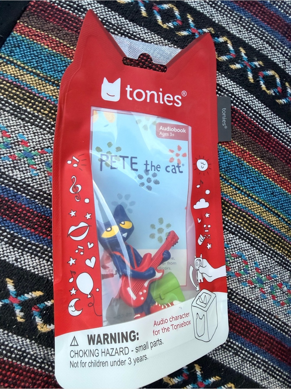 tonies Pete the Cat: Rock On! Audio Toy Figurine